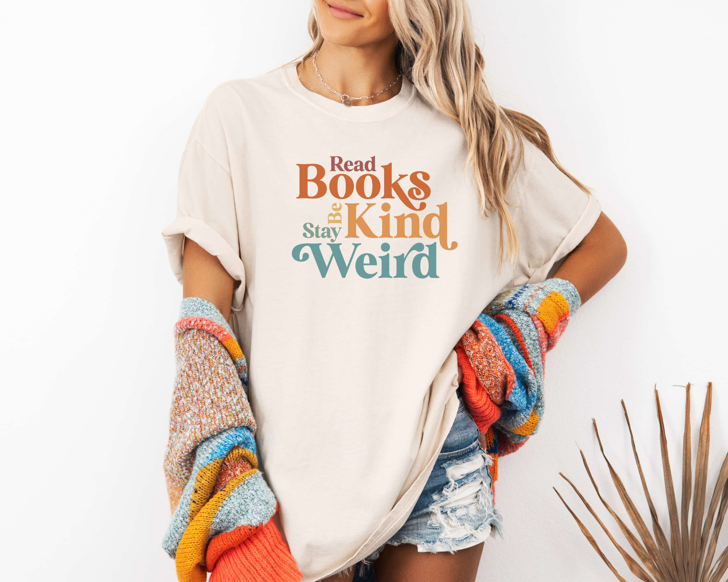 Read books be kind stay weird.  Book lovers tshirt for book clubs