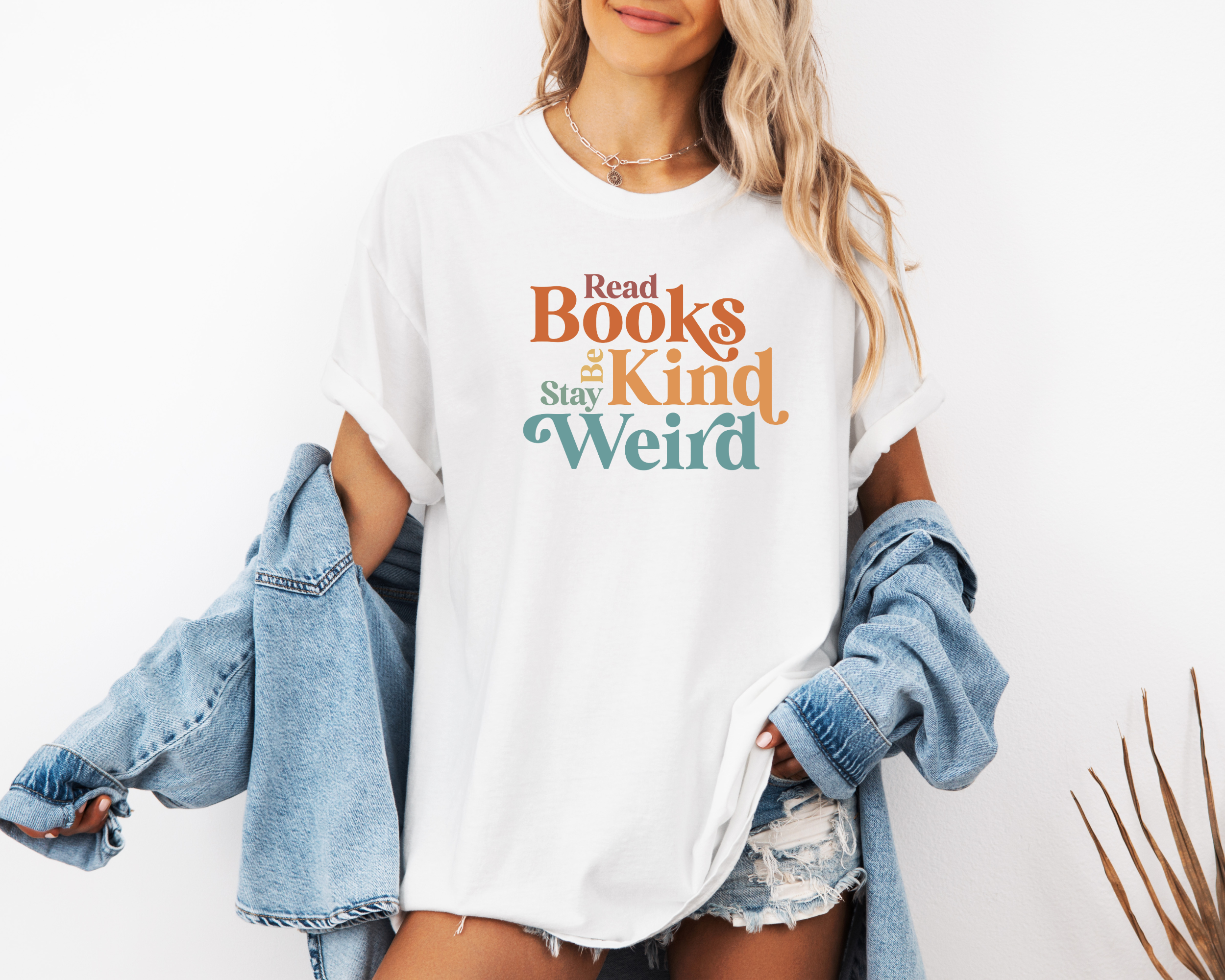 Read books be kind stay weird.  Book lovers tshirt for book clubs