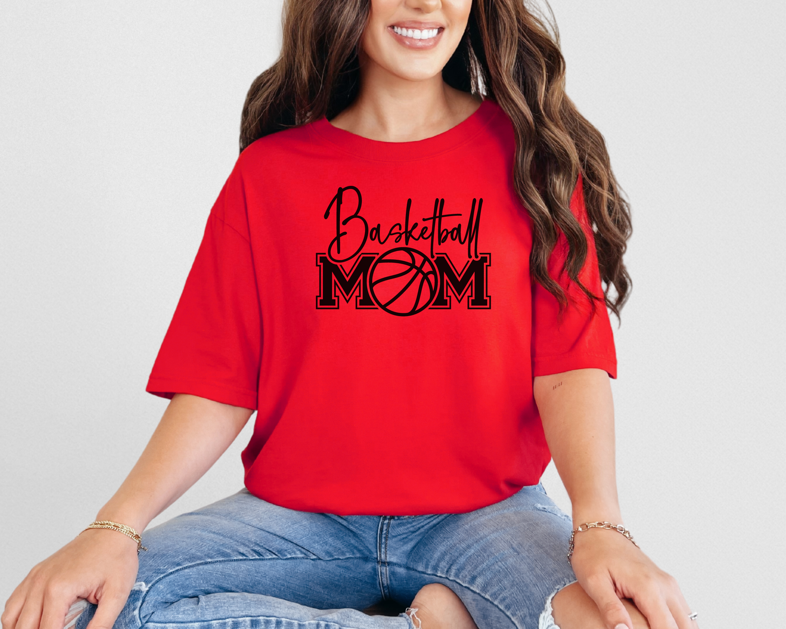 Basketball mom tshirt for basketball season.