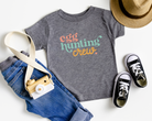 egg hunting crew kids easter tshirt