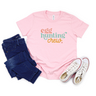 egg hunting crew kids easter tshirt