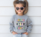 Jesus is risen tell your peeps kids Easter sweatshirt for Easter day.