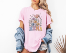 boho wildflower mama tshirt 