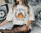 Pumpkin patchy girl fall womens tshirt