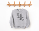 Snuggle bunny kids easter sweatshirt