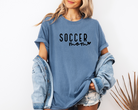 soccer mom womens graphic tee