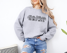 You can sit with us women's easter sweatshirt that portrays The Last Supper